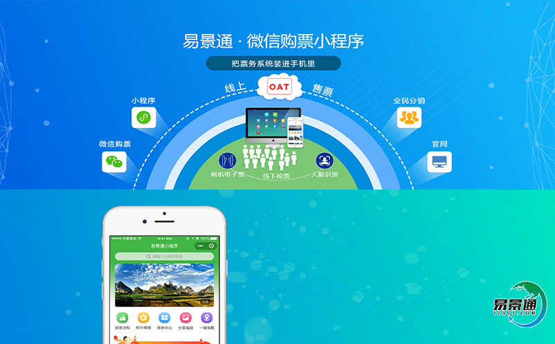 智慧景區票務預約系統解決景區管理煩惱