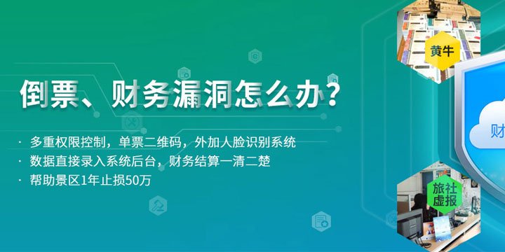 景區票務系統多功能模塊